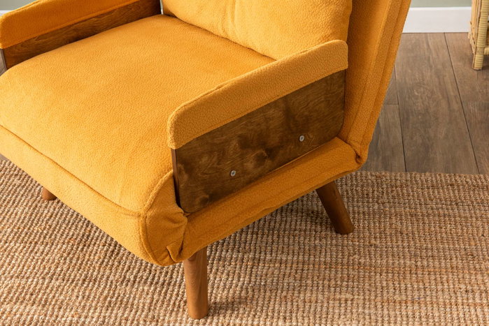 Atelier Del Sofa Cosmo Single - Amarillo Mostaza